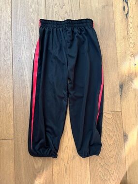 Football black and Red Boys costume pants Kids size Medium Franklin Sports